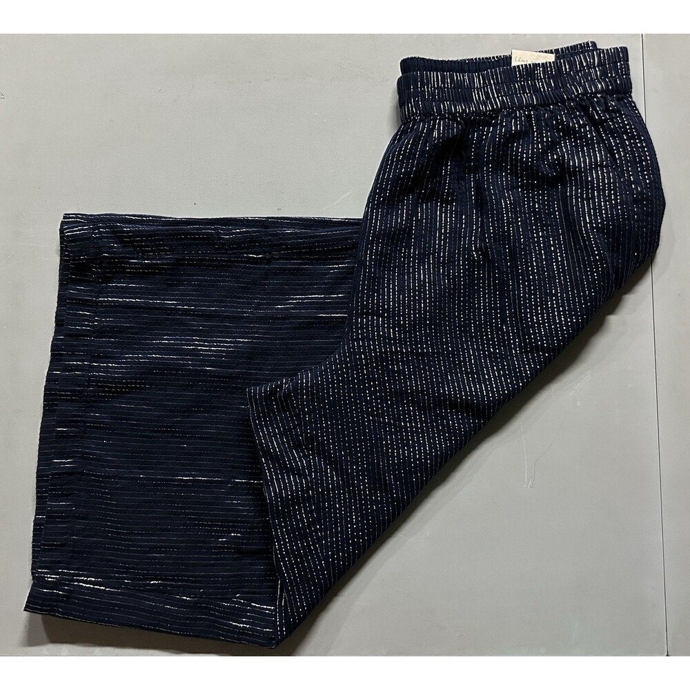 Lane Bryant On The Go High Waist Wide Leg Cropped Culotte Pants Size 22 BB3952